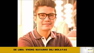 De lima: Vhong Navarro dili molayas