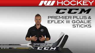 CCM Extreme Flex III  & Premier Goalie Stick Insight
