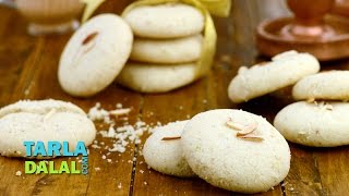 Nankhatai (Diwali Special biscuit) /How to Make Eggless Indian Cookie Recipe by Tarla Dalal