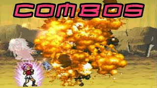 Sakura Haruno Combo Gameplay - Bleach vs Naruto 3.1