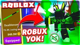 ? ROBUX VERMEDEN IŞIN KILICI USTASI OLUYORUZ !! ? | Roblox Saber Simulator | Roblox Türkçe