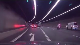 3jun2018 speeding van with commeral plate stopped by singapore traffic police for speeding cte