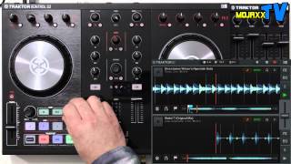 Native Instruments Traktor Kontrol S2 mk2 walkthrough and demo with iOS