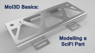 MoI3D Basics: Modelling a SciFi Part