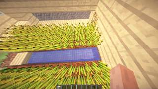 Механизмы в minecraft Pe #63  0.12.1 : 0.12.2 Ферма пшеницы