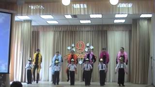 Танец "Весенний джаз" (воспитатели и дети)