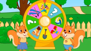 Famille d'Écureuil - Machine à Souhaits Animé 2021 en Français
