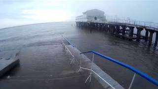 Крым. Алушта 18.08.17. Такого еще не было! Гром,молния,потоп. Стихия часть 3