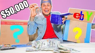 $50,000 Mystery Box From EBAY!! (YOU WON'T BELIEVE WHAT I GOT!!??)