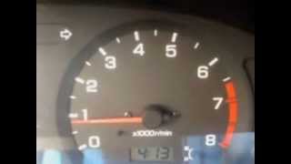 Обороты после чистки дроcселя. Momentum after cleaning Drosera Nissan Almera N15