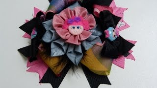 Hair bows kanzashi, How to make bows?? Moño Boutique, MOÑOS BOUTIQUE CON FLORES