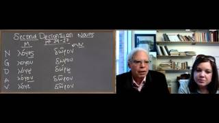 Learn Ancient Greek: 5_Unit 1 Second Declension Masc and Neut