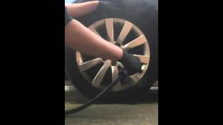 Karcher SG 4/4 steam cleaner wheel test.