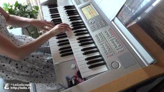 見上げてごらん夜の星を　坂本　九　　electone