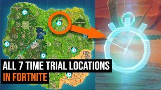 ALL 7 Time Trial Locations in Fortnite - Week 6 Challenges