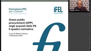 18/12/2019 - Green public procurement GPP negli acquisti della PA