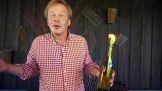 How to Make Tiki Torches | At Home With P. Allen Smith