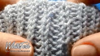 Соединение резинки 1x1 крючком. How to Connection the Slip Stitch Crochet Rib