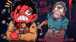 GRANNY NEEDS HER MEDICATION! | Granny Simulator (w/ H2O Delirious)