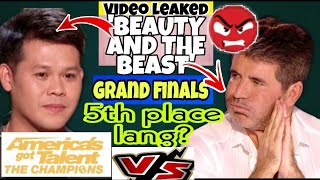 NETIZENS REACT: MARCELITO POMOY SINGS 'BEAUTY AND THE BEAST' ON AGT THE CHAMPIONS | GRAND FINALS