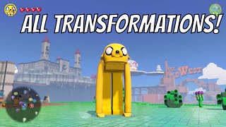 LEGO Dimensions - All Jake The Dog Transformations (Adventure Time)