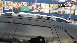 Рейлинги Митсубиси АСХ / Продольные рейлинги на крышу Mitsubishi ASX Crown / Тюнинг аксессуары