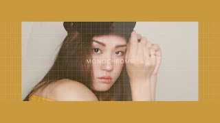 NATURAL MONOCHROME LOOK | 모던한 느낌의 코랄 메이크업 // Sarang