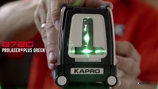 Лазерный уровень KAPRO ® 872 GREEN, 872 GREEN SET