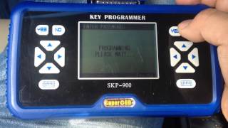 Real BUICK New GL8 Key Programming by SKP900 Key Programmer