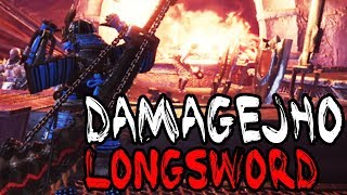 DAMAGEJHO The Calamity Longsword Build! | Monster Hunter World