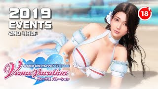DOAX: Venus Vacation (+18) - 2019 Events (2nd Half) - PC - F2P - JP