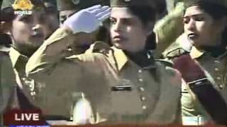 Pak Army Nurses - 23rd march parade 2007
