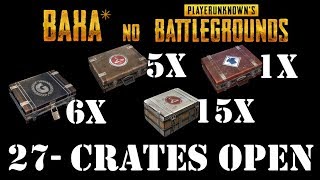 Baha* no PUBG - 6x GAMESCOM INVITATIONAL Crate Opening - 5xWanderer - 1Survivor - 15xPioneer