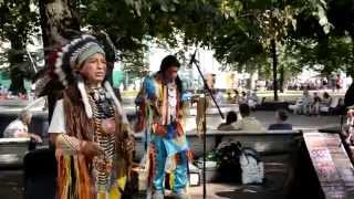Санкт Петербург 2014 - выступление индейцев(2)