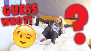IM IN ANOTHER HOTEL ROOM... BUT GUESS WHO WITH?!?!