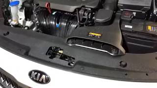 Защита от угона Kia Optima (JF). Модельный замок капота.