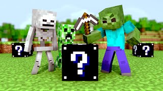 Minecraft Escola Monstro #46 - Lucky Block Monstro !!  Monster School