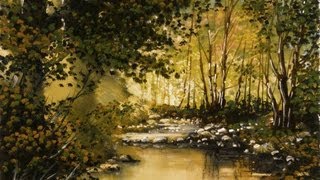 Golden Pond - Time Lapse Painting