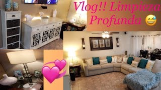 VLOG!! LIMPIEZA PROFUNDA Y REDECORANDO LA CASA?