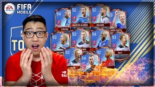 INSANE 3 TOTS PULLS!! FIRE EPL TOTS BUNDLE OPENING!! FIFA MOBILE
