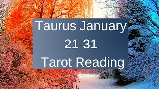 Taurus January 21-31 2019 ~ Divine Gifts After Pain ~ Tarot Reading