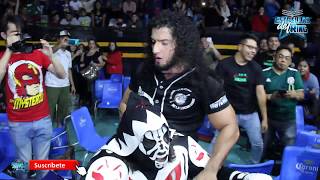 Rush y Dragón Lee vs L.A Park e Hijo de L.A Park en la Arena Naucalpan