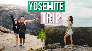 WE MADE IT TO YOSEMITE! SUMMER TRAVEL VLOG