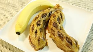 Whole Banana Chocolate Pie ～まるごとバナナパイ