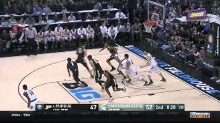 Purdue vs. Michigan State - 2016 Big Ten Men's Basketball Tournament Highlights