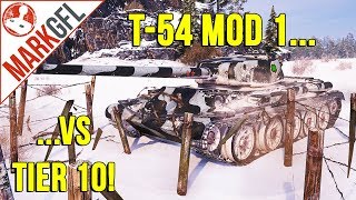 When a Tier 8 Beats the Tier 10's! T-54 First Prototype World of Tanks