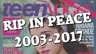 Quem lacra não lucra -- adeus, Teen Vogue