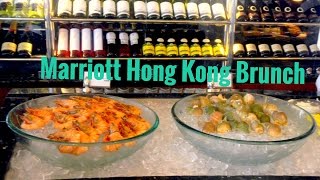 J W Marriott Hong Kong scrumptious Champagne Brunch