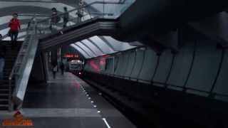 Флешмоб в метро. Кардистри и фокусы.