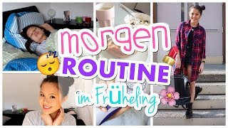 MORGENROUTINE im FRÜHLING! | FRÜHSTÜCK, MAKE-UP & OUTFIT INSPIRATIONEN ♥